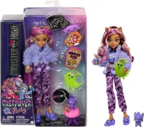 Monster High Muñeca Clawdeen Wolf Creepover Party