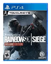 Tom Clancy's Rainbow Six Siege  Rainbow Six Deluxe Edition Ubisoft Ps4 Físico