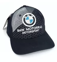 Boné Bmw Motorsport Motorrad Moto Carro Aba Curva Preto