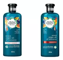 Combo Herbal Essenses Argan Oil Shampoo Y Acondicionador