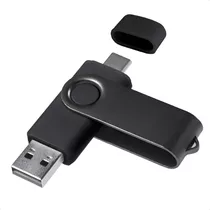 Pendrive Multiuso 2 Entradas Usb E Tipo C Usb-c 128gb Flash