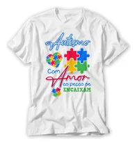 Pacote De Artes Autismo Autista Para Camisetas Sublimação