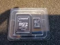 Memoria Micro Sd 16gb Kignston Con Adaptador 