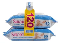 Toalla Humeda Simonds Gloss Pack X2 (120 Unidades)