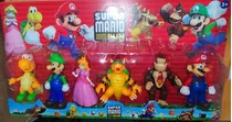 Set De Mario Bross Super Mario Run 6 Figuras