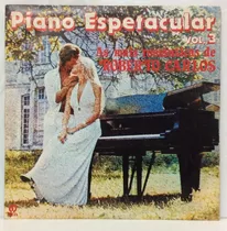 Lp Piano Espetacular Vol 3 -  Roberto Carlos - Romanticas