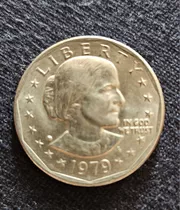 Monedas De Un Dolar Plateada De Año 1979