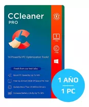 Ccleaner Professional (pc) | 1 Dispositivo | 1 Año | Clave