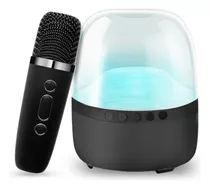 Altavoz Bluetooth Portátil Con 1 Micrófonos Para Karaoke