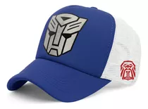 Gorra Trucker Personalizada Dibujo Transfomers Autobots 