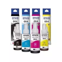 Tinta Original Epson 664 Pack X 4 Colores