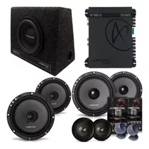 Kit 2 Vias Kc 6.3 + Coaxial Cb650 +amp Hp 4000v2 + Bas8 2.0t