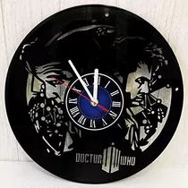 Doctor Who Reloj De Pared Con Disco De Vinilo De 12 Pulgadas