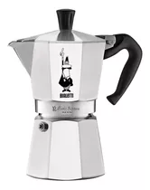 Cafetera Portátil Bialetti Moka Express 6 Tazas Manual Italiana