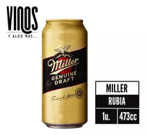 Cerveza Miller - Lata 473cc