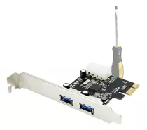 Placa Usb 3.0 2 Portas Pci Express Pci-e 5gbps Max Qualidade