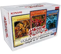 Yugioh Box Coleção Lendária 25 Anos Deuses Egípcio Português