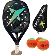 Raquete Beach Tennis Drop Shot Canyon Pro Ltd Edition 24k