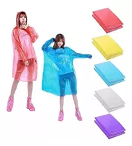 Piloto Pilotin Poncho Lluvia Pvc  Descartable Emergencia X20