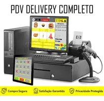 Sistema Pdv Frente De Caixa Comanda Mobile Estoque Delivery