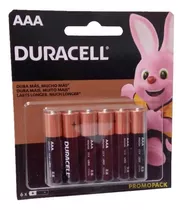 Pilas Alcalinas Duracell Aaa Pack X 6 Blizter