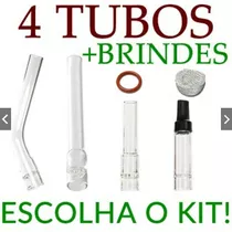 Kit 4 Tubos/bocal Arizer Air/solo Pronta Entrega E Brindes 