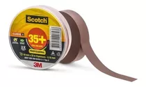 Fita Isolante 3m Scotch 35+ 19mm X 20m Marrom