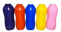 60 Botellas Foxx De Litro Plásticas- Deportiva Plastic-art
