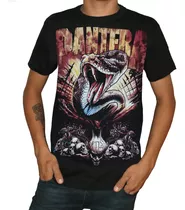 Remera Estampada - Pantera - Rock - Brilla En Oscuridad