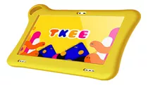 Tablet  Con Funda Alcatel Tkee Mini Smart Tab 7 Kids 7  16gb Color Amarillo Y 1.5gb De Memoria Ram