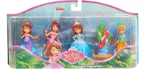 Set 5 Figuritas Princesa Sofia Origial Cofre