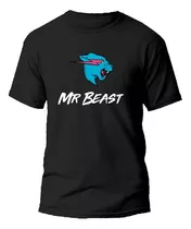 Remera Algodón 100% Mr Beast Niño/adulto