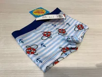 Short Traje De Baño Bebe Lycra Talle 6 Meses A 36 Meses