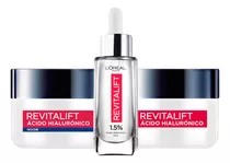 Set Revitalift Hialuronico Serum + Crema Día Y Noche