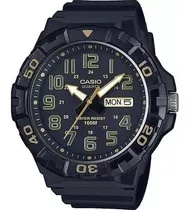 Reloj Casio Mrw-210h-1a2 Wr 100m Agente Oficial Caba Color De La Malla Negro Color Del Bisel Negro Color Del Fondo Negro