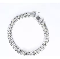 Pulsera De Plata 950 - 60 Gramos - Caballero Gruesa