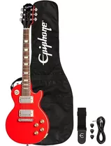EpiPhone Power Players Les Paul Electric Guitar Lava Red 