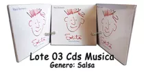 Dante42 Lote 03 Cds Musica Raul Romero Solito Genero Salsa