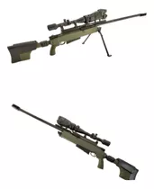 Armas Escala 1/6 P/ Boneco Hot Toy Falcom Rifle Sniper 24 Cm