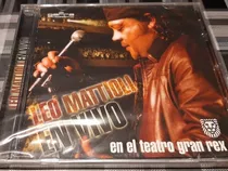 Leo Mattioli- En Vivo - Gran Rex  Cd Nuevo Cerrado 