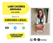 Abogado Asesoría Legal Personalizada Lima