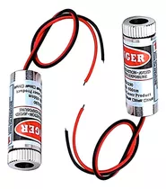 2 Modulos Láser Linea Rojo Puntero Ajustable 5mw 650nm 5v