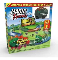 Sets De Juego De Vehículo Ontel Magic Tracks Dino Chompers, 