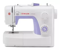 Máquina De Coser Recta Singer Simple 3232 Portablebalnca/violeta 220v