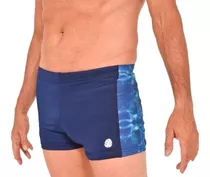 Malla Short Baño Folau Hombre Zunga Corta Natacion - Olivos