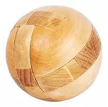 Quebra Cabeça Madeira Bola Mágica Brinquedo Jogo Lúdico