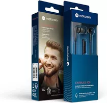 Auriculares In-ear Motorola Earbuds Negro