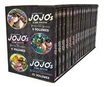 Jojo's Bizarre Adventure: Box Set 1, De Hirohiko Araki. Serie Bizarre Adventure, Vol. 1 Al 17. Editorial Panini Books, Tapa Blanda, Edición 1 En Español, 2023