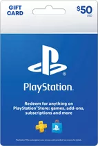 Tarjeta Psn 50 Usd Playstation Gift Card - En Minutos