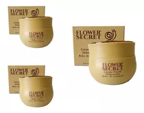 X3 Crema Facial Hidratante Flower Secret Baba De Caracol 50g